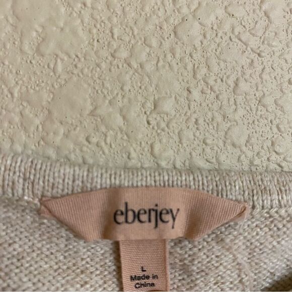 Eberjey Recycled Sweater Cropped Tank in Oat - Picture 5 of 6